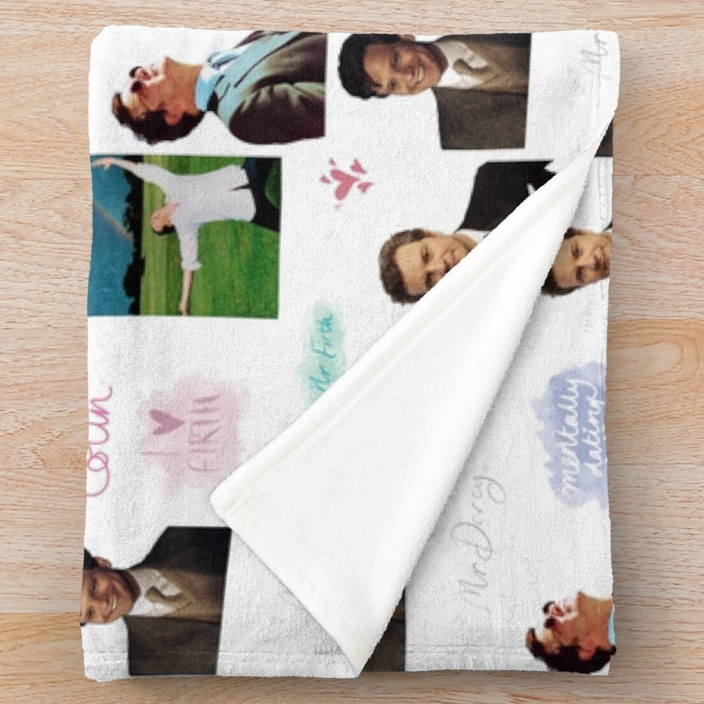 Colin Firth Inspired Plush Blanket