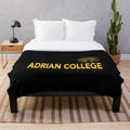 Adrian College Plush Blanket for Sports and Campus Fans
