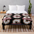 College of Charleston Cougars plush blanket featuring the team logo
