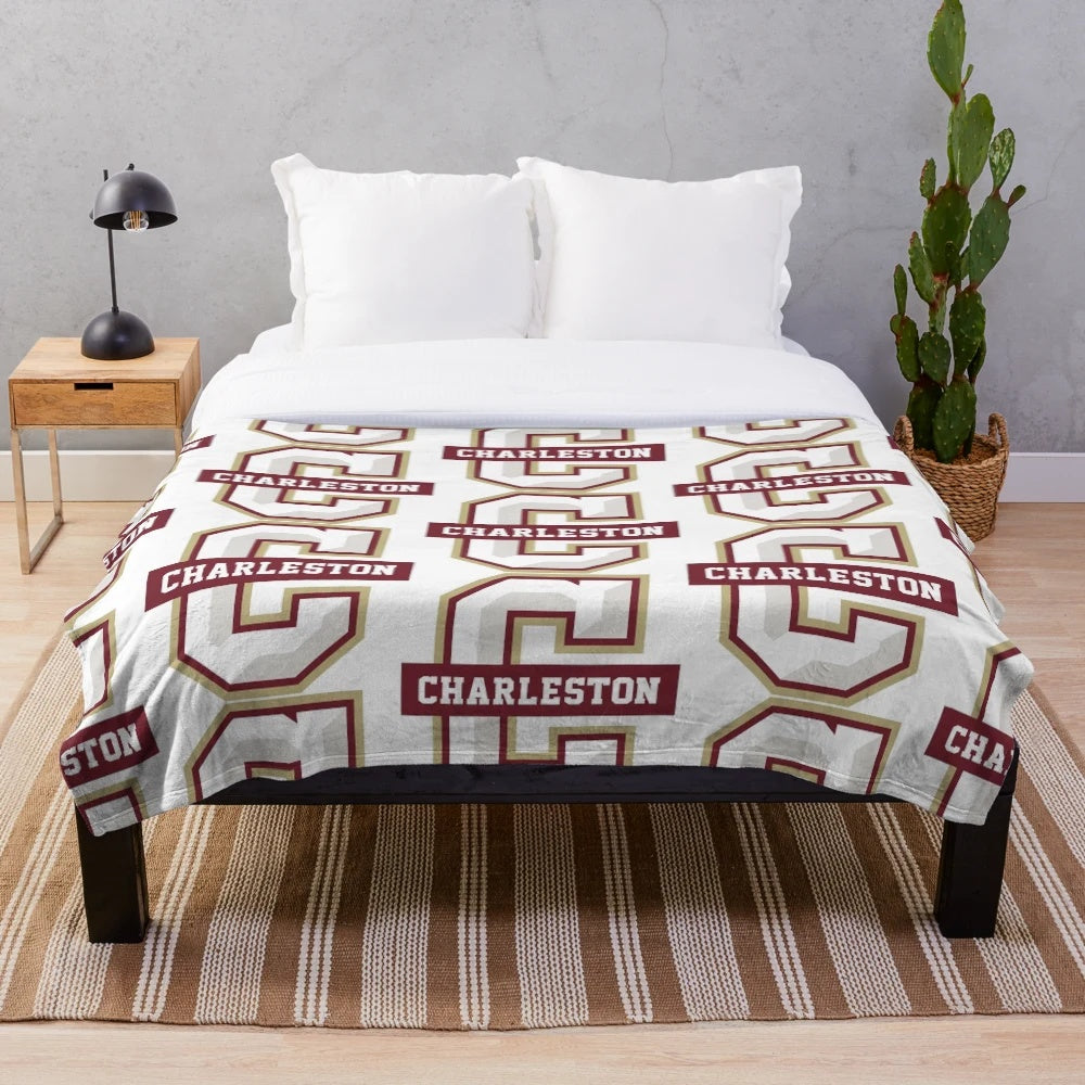 College of Charleston Plush Blanket