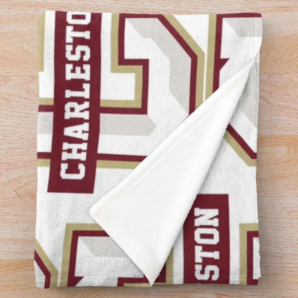 College of Charleston Plush Blanket