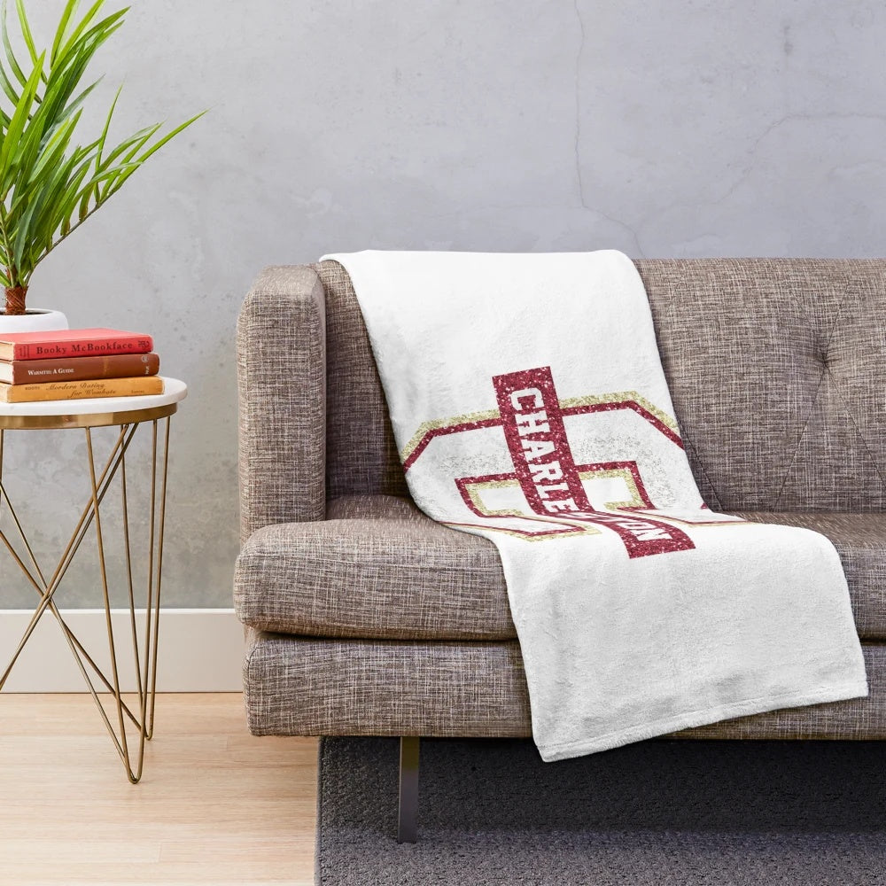 College of Charleston Plush Blanket for Cozy Comfort