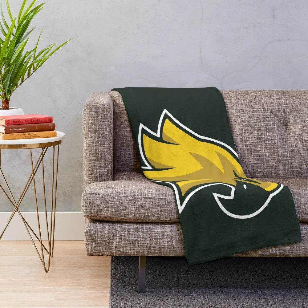 Brockport Golden Eagles Plush Blanket for Sports Fans