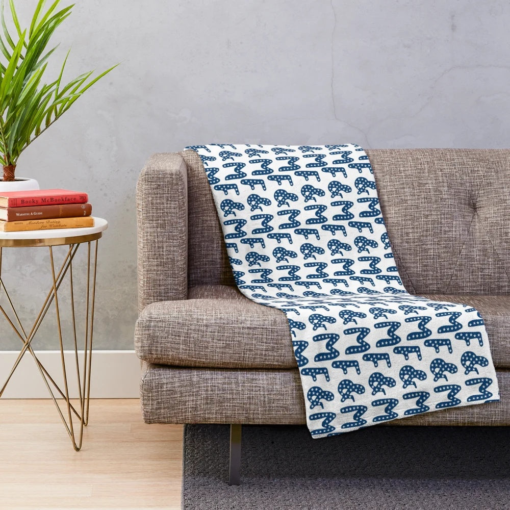 Franklin Marshall College Inspired Plush Blanket