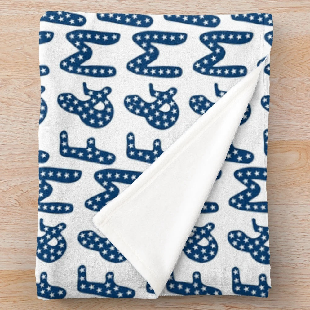 Franklin Marshall College Inspired Plush Blanket