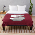 Springfield College Plush Blanket with College Logo