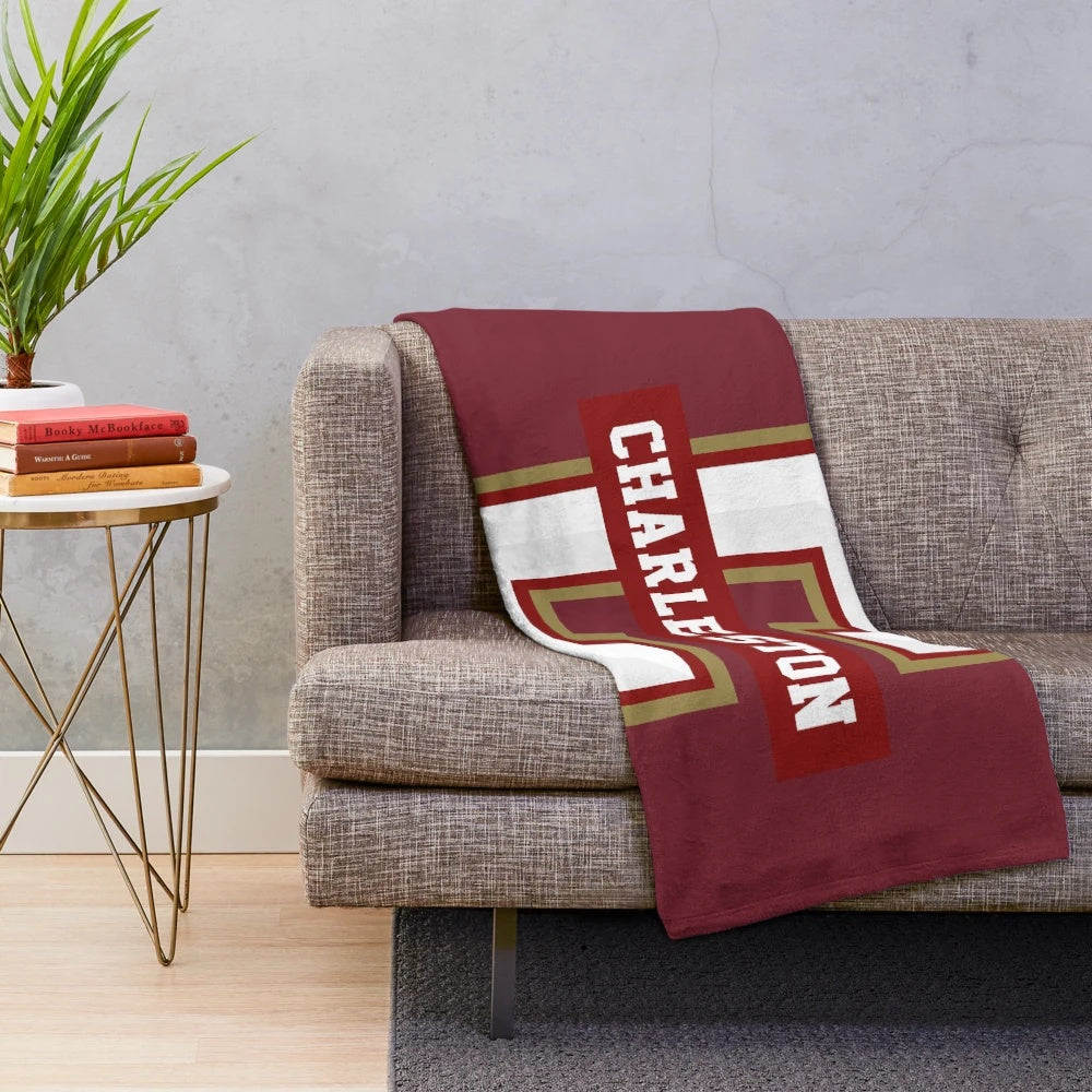Charleston Cougars Plush Blanket