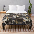 Gentle Collie Plush Blanket for Comfort and Style