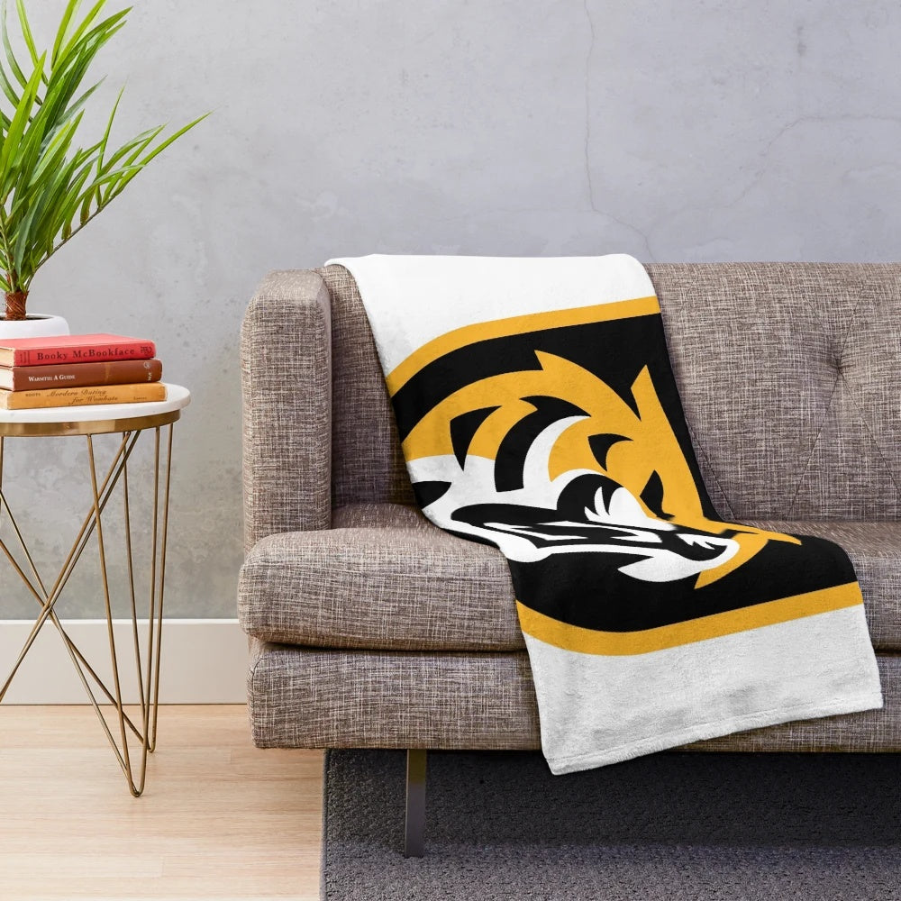 Colorado College Tigers plush blanket