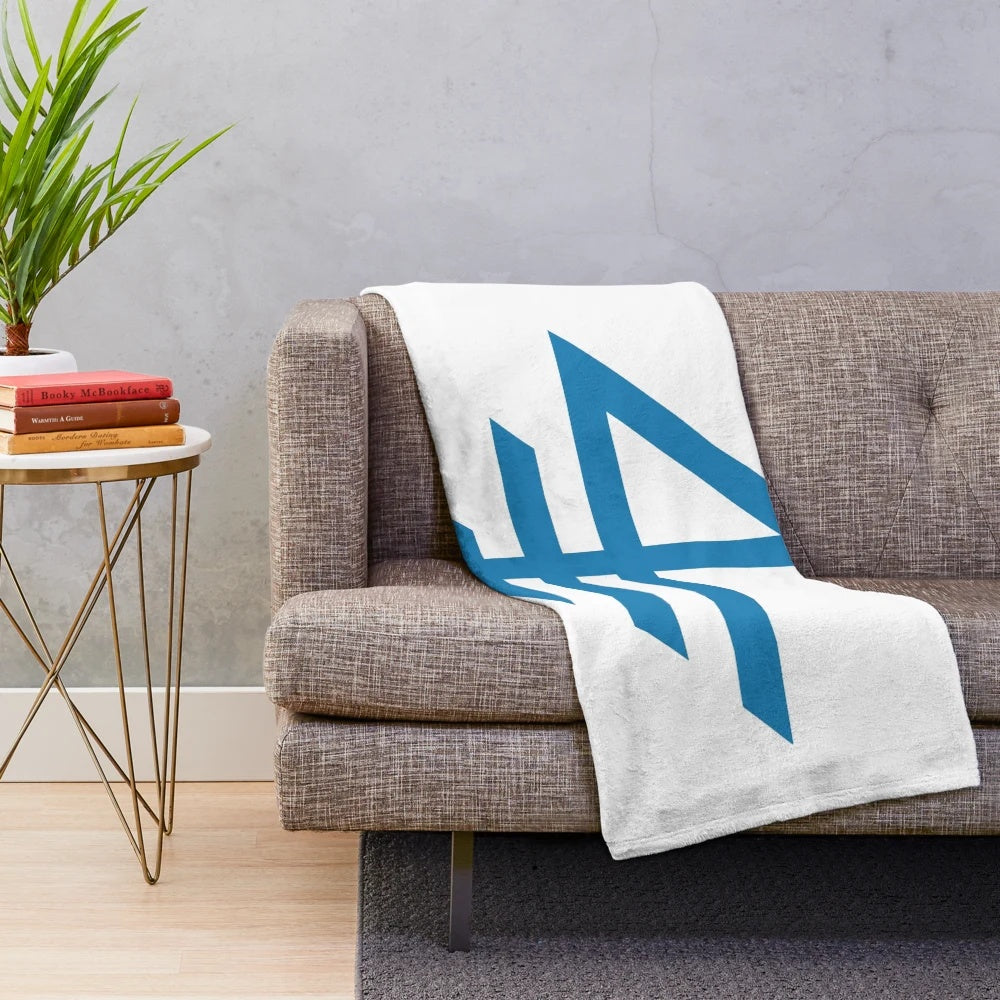 Columbia Business School plush blanket with school logo