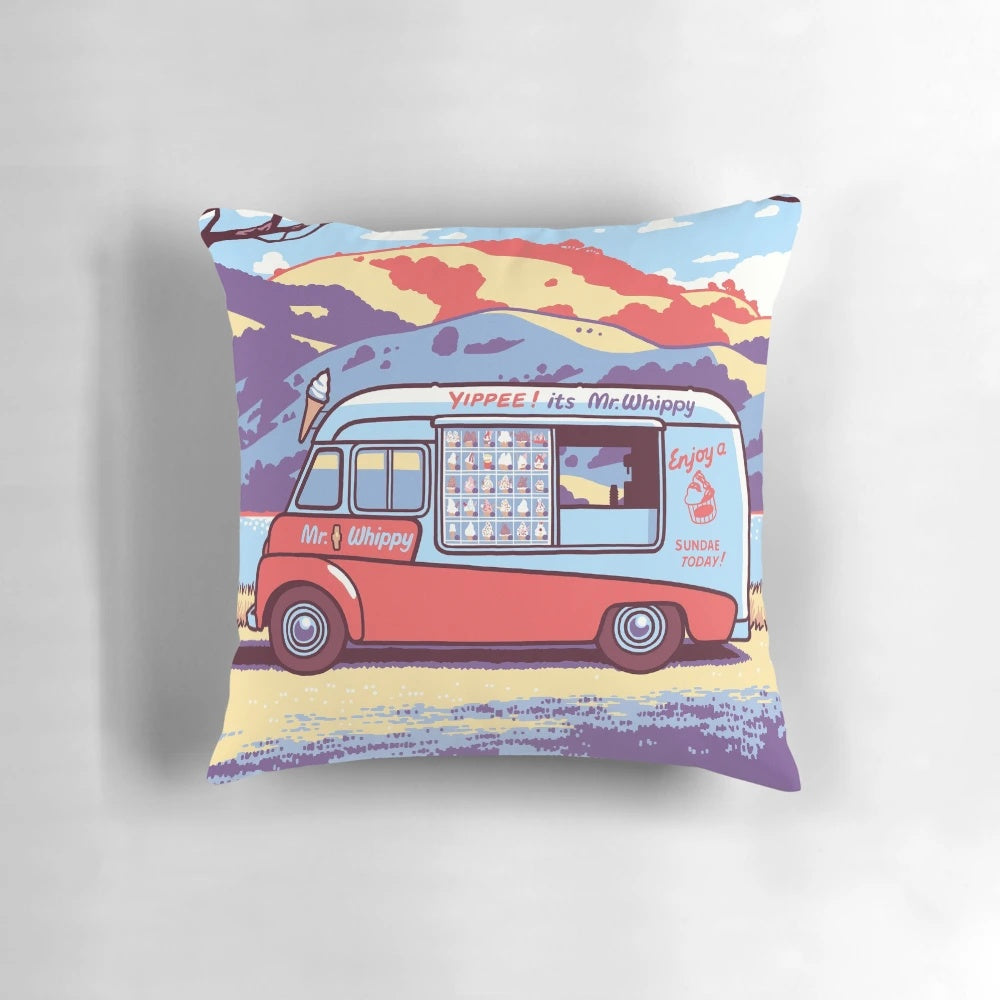 Soft and plush "Come and Get It" throw pillow for living room or bedroom