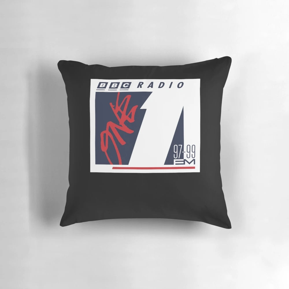 BBC Radio One Pillow, a soft and stylish accessory for radio enthusiasts