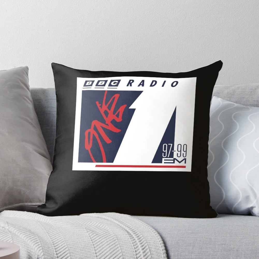 BBC Radio One Pillow, a soft and stylish accessory for radio enthusiasts