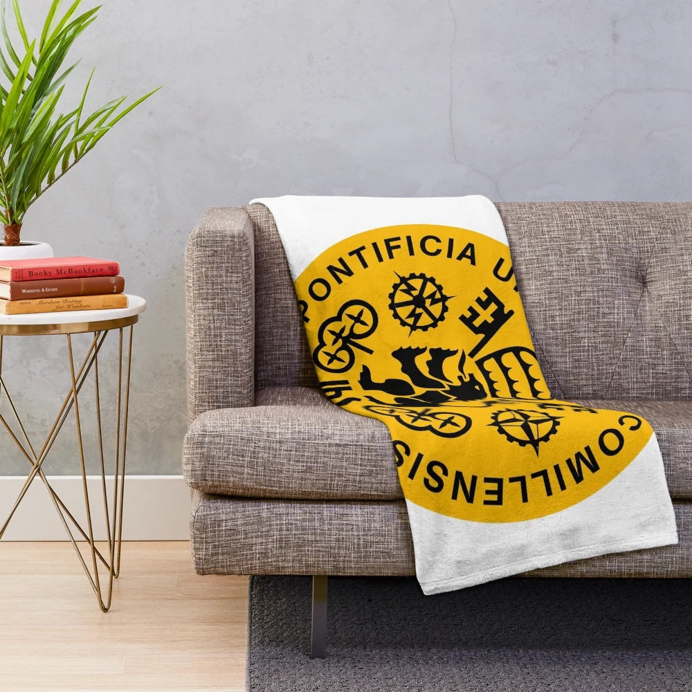 Comillas University Plush Blanket