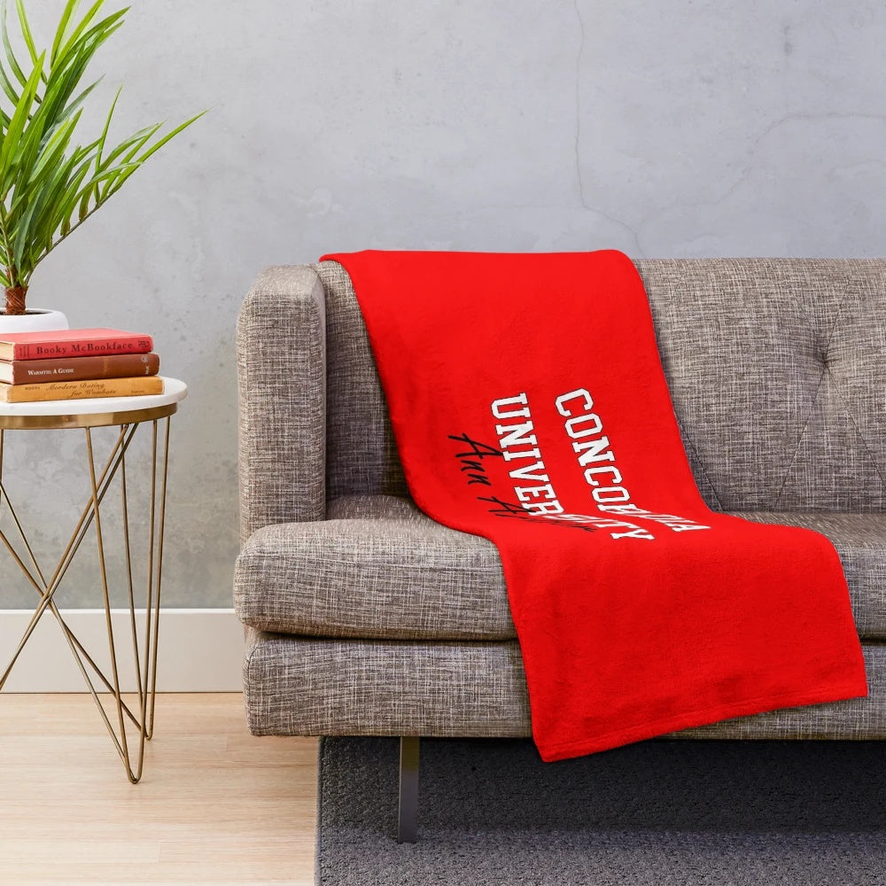 Concordia University Ann Arbor Michigan Plush Blanket