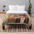Conway Twitty plush blanket featuring classic country music design