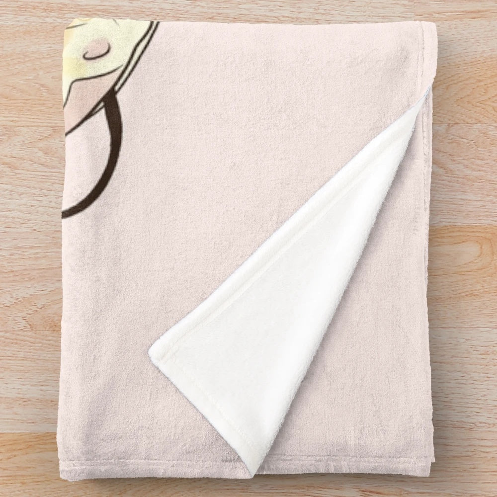 Soft and Plush Corn Snake and Hognose Snake Themed Blanket