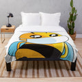 Cozy coronavirus plush blanket for relaxation and comfort