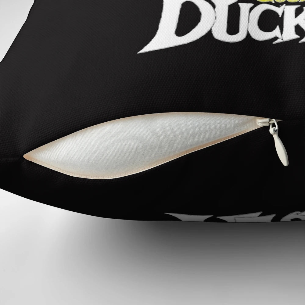 Plush Count Duckula pillow featuring the iconic cartoon character