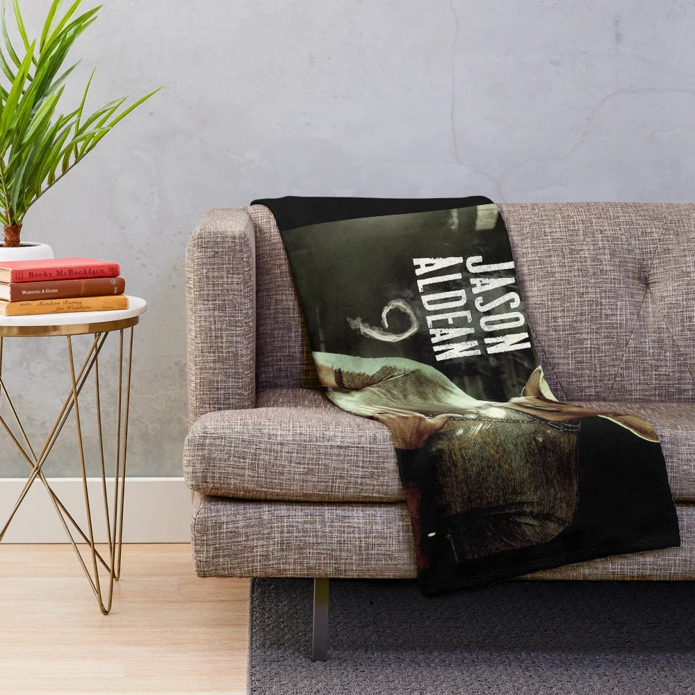 Jason Aldean's Album 9 Inspired Plush Blanket