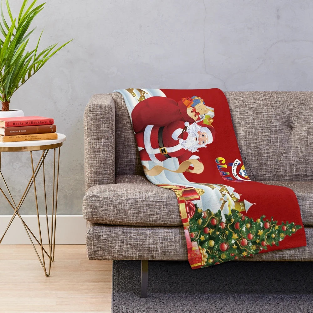 County Clare Plush Blanket with Cliffs of Moher Scenery