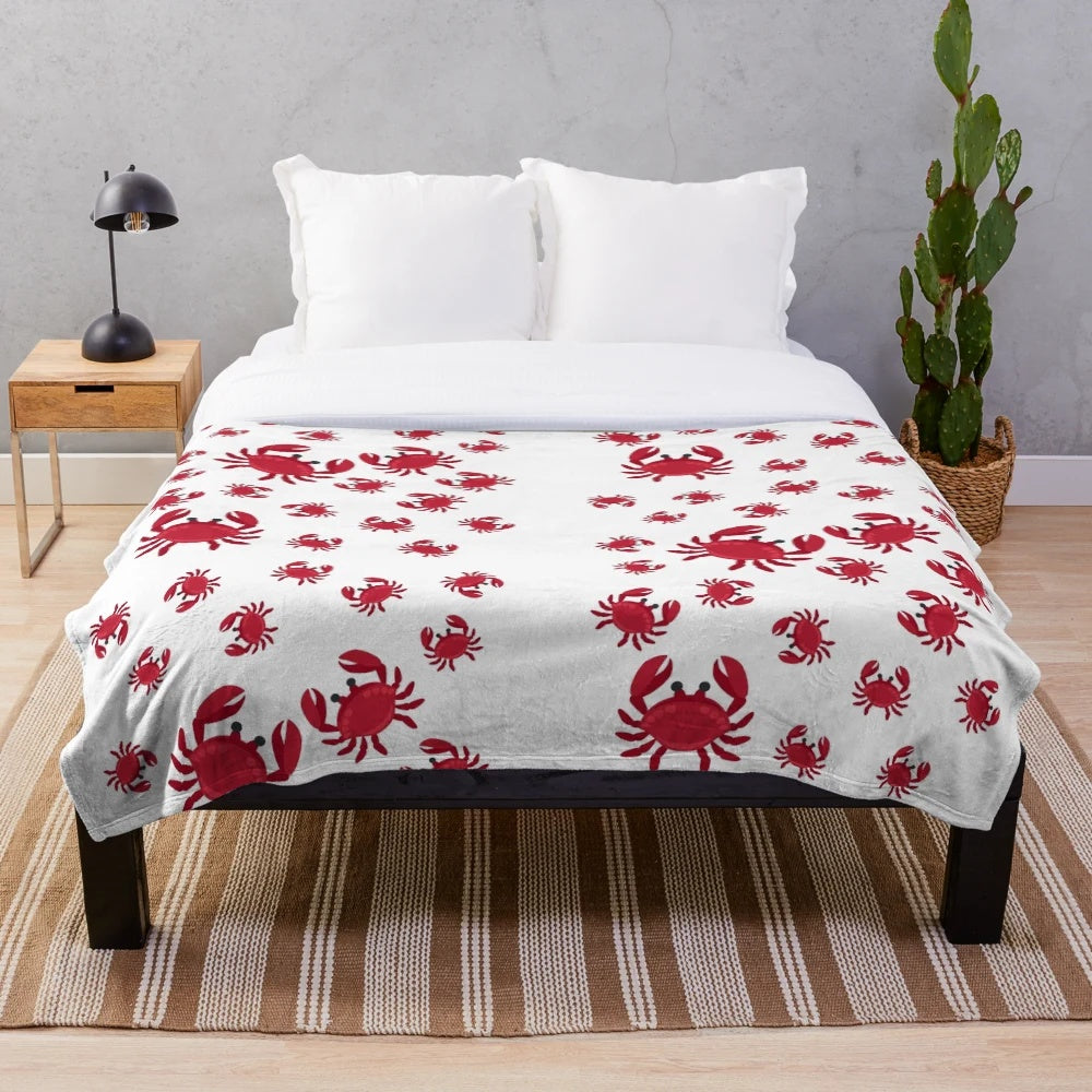 Crab Plush Blanket