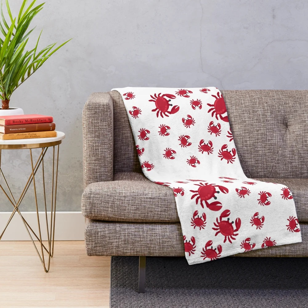 Crab Plush Blanket
