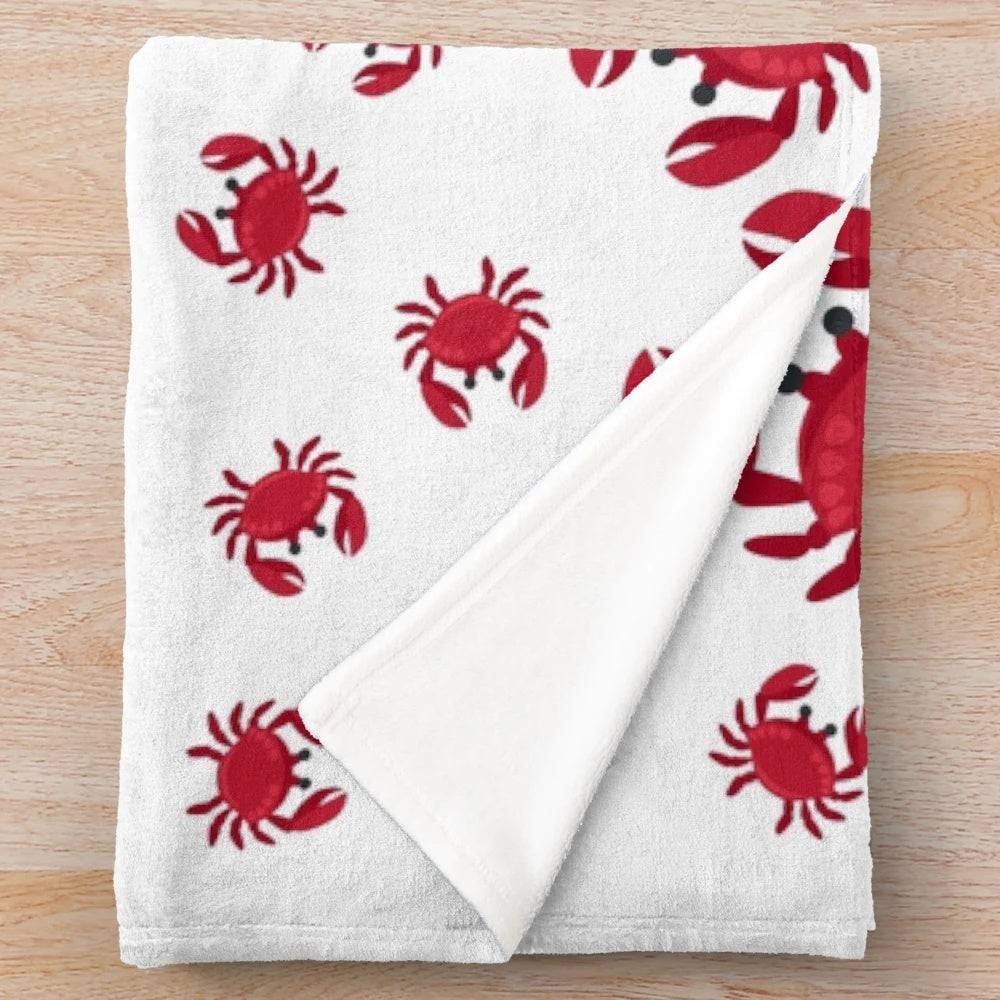 Crab Plush Blanket