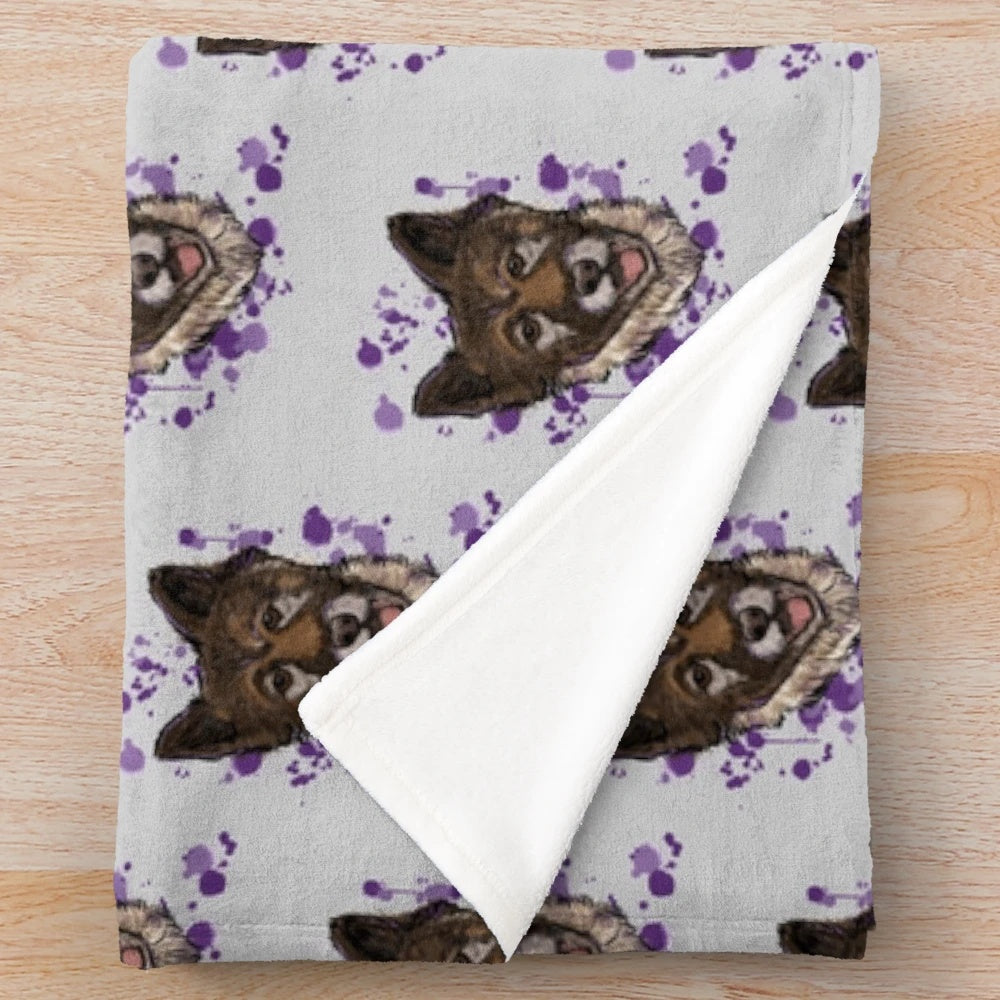 Crackers Plush Blanket for Pets
