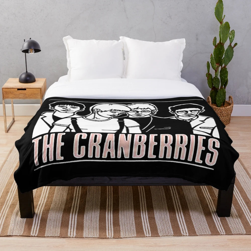 Cranberries Band Inspired Plush Blanket