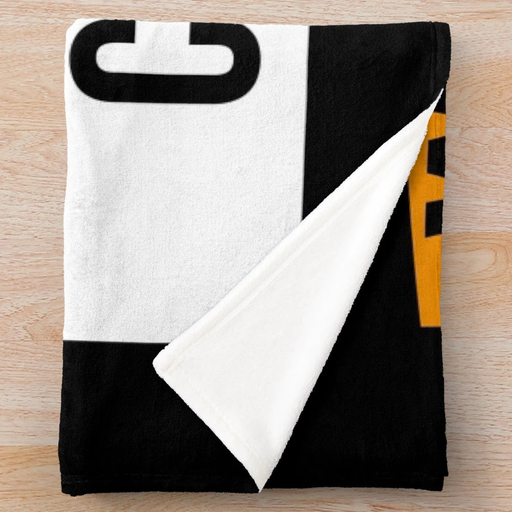 Cricket-themed plush blanket for sports fans
