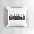 A plush, cozy pillow featuring the main characters from the TV show Criminal Minds.