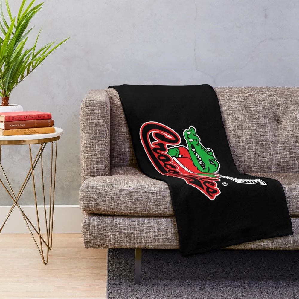 Crocodiles Hamburg Plush Blanket