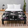 Vintage Tiny Tim Ukulele Plush Blanket