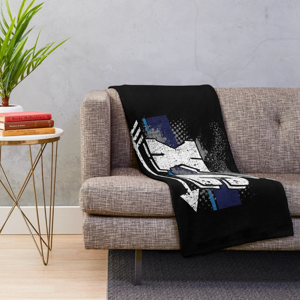 Cross Country Plush Blanket for Runners and Winter Sports Fans