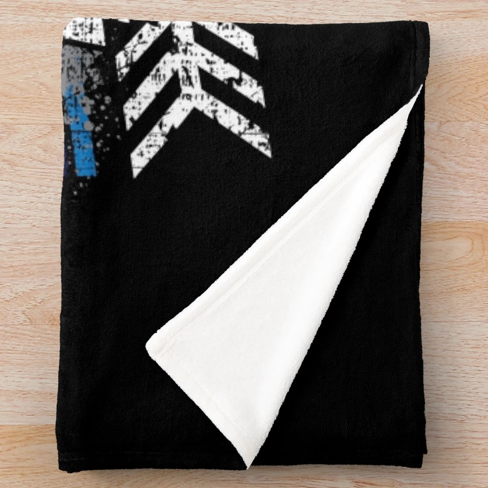 Cross Country Plush Blanket for Runners and Winter Sports Fans