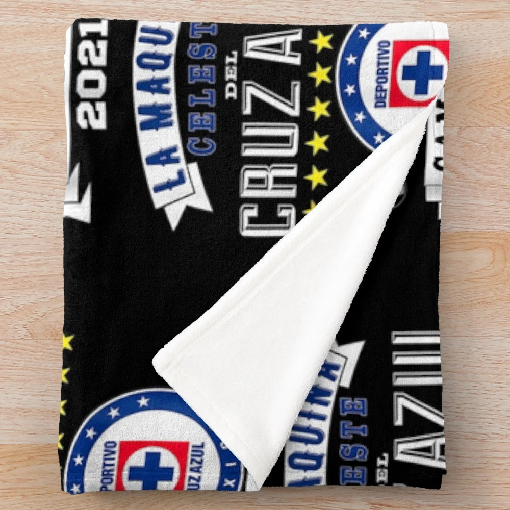 Cruz-Azul 2021 Champions Premium Plush Blanket