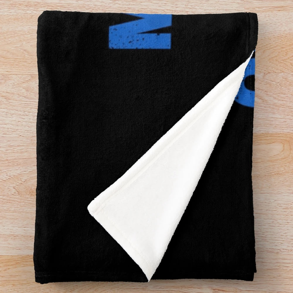 Cruz Azul La Maquina-inspired plush blanket in red, white, and blue