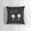 Cozy plush pillow for cuddling and snuggling