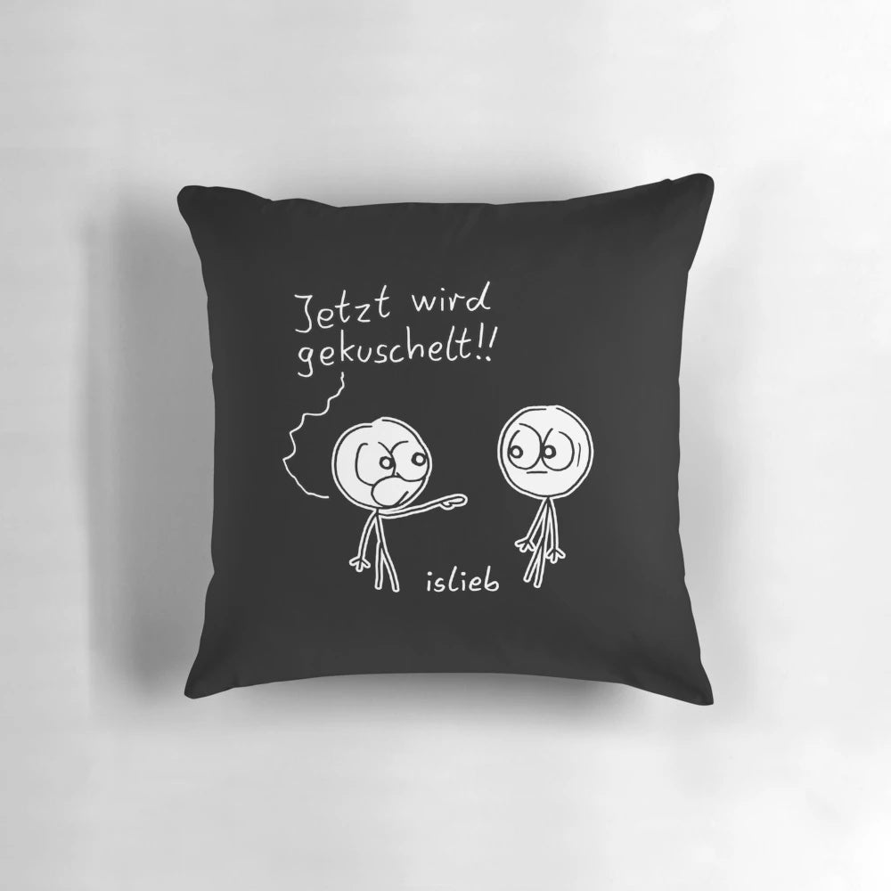 Cozy plush pillow for cuddling and snuggling