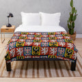 Czech Republic coat of arms plush blanket
