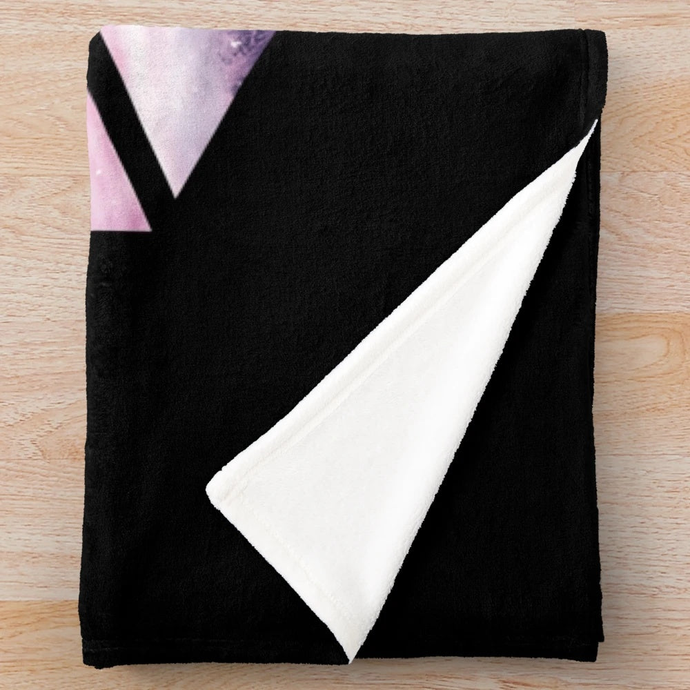 Soft and plush dragon-themed d20 blanket for tabletop roleplaying gamers