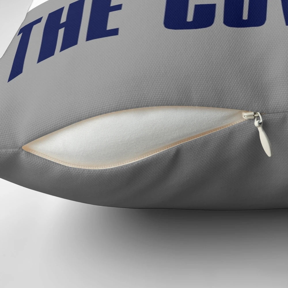 Dallas Cowboys-themed decorative throw pillow