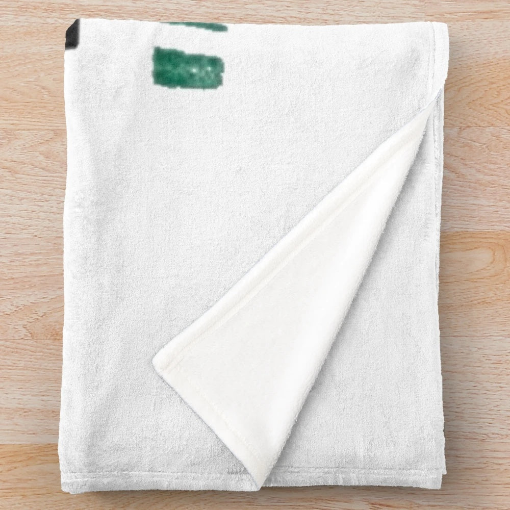 Dallas Stars hockey-themed plush blanket