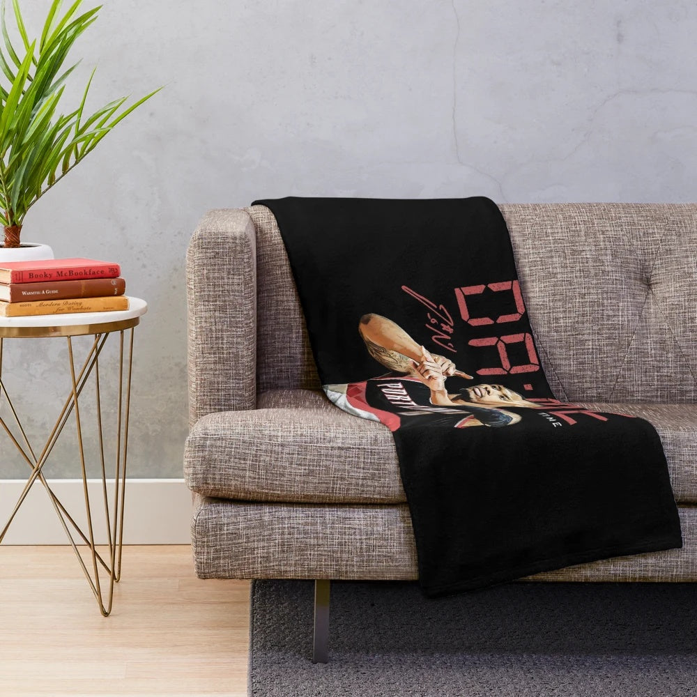 Dame Time Plush Blanket featuring Damian Lillard