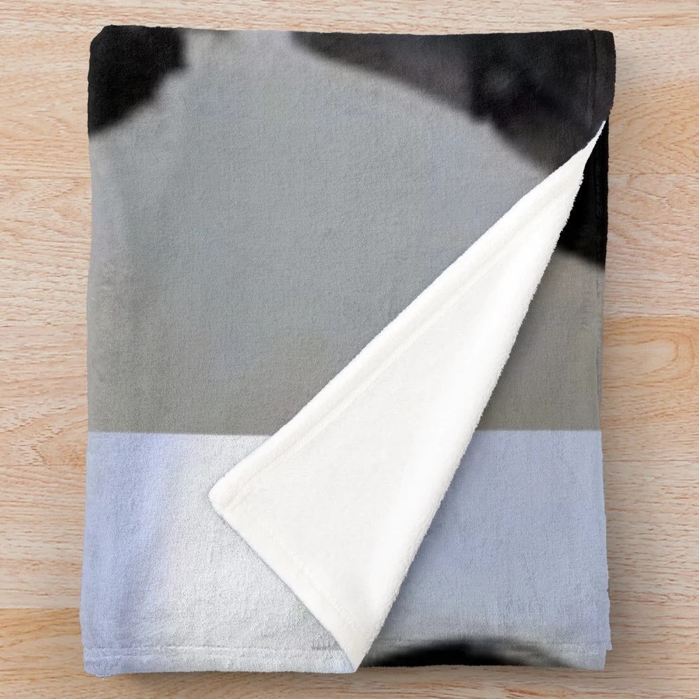 Damon Salvatore inspired plush blanket with a cozy, aesthetic design