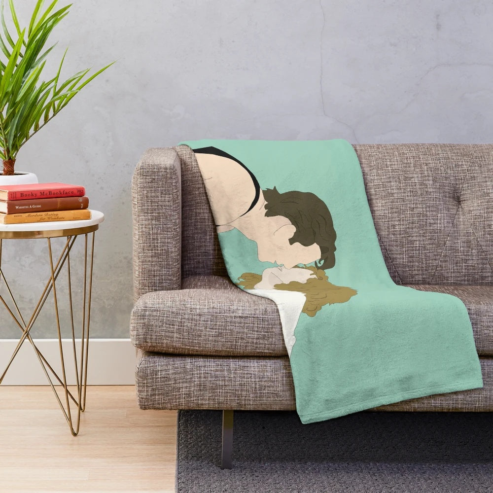 Soft and snuggly dance-themed plush blanket for movie enthusiasts