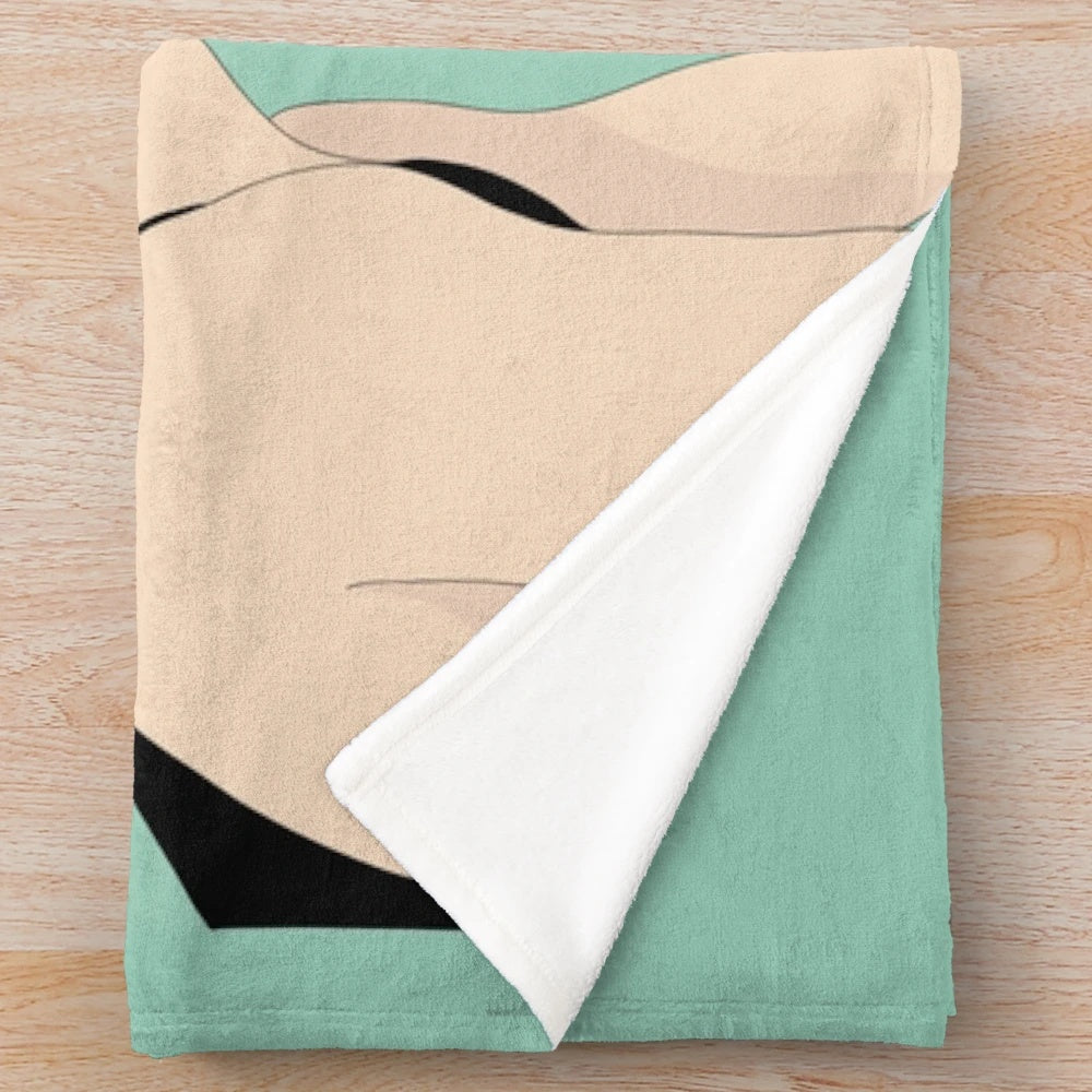 Soft and snuggly dance-themed plush blanket for movie enthusiasts