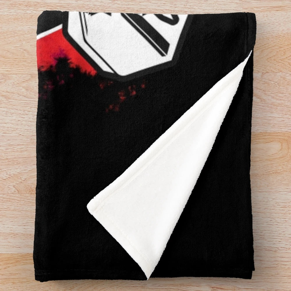 Darts player plush blanket