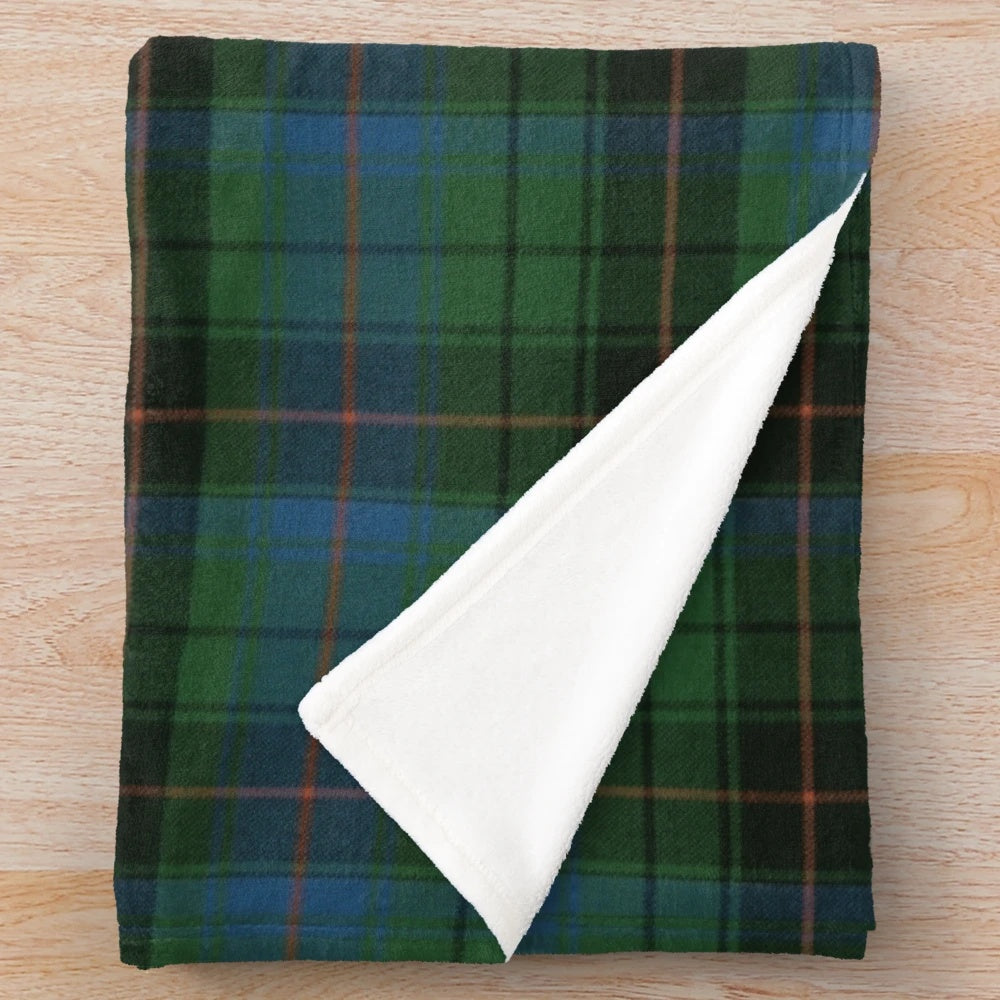 Davidson Clan Tartan Plush Blanket